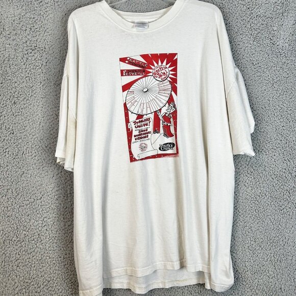 Vintage 90s Seattle Juggling Festival T Shirt Adult 2XL XXL Clown Jugglers Unite - Picture 1 of 6
